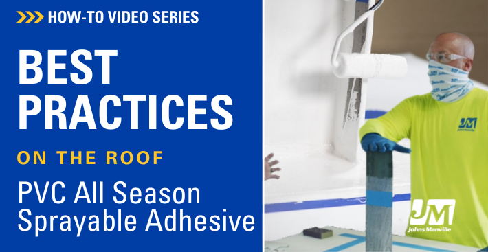 Thumbnail of On the Roof PVC All Season Sprayable Adhesive